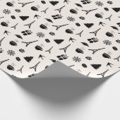 Papier Cadeau Noël à Paris (Coin)