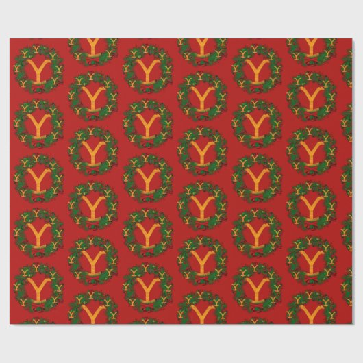 Papier Cadeau Noël à Yellowstone 2 - (Plat)