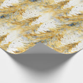 Papier Cadeau Noël Abstrait (Coin)