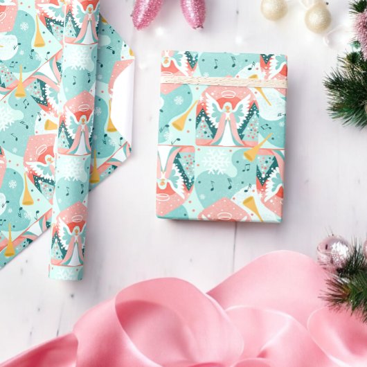 Papier Cadeau Noël Angel Fanfariel