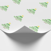 Papier Cadeau Noël Arbre de Noël (Coin)