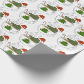 Papier Cadeau Noël au crocodile  (Coin)