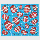 Papier Cadeau Noël au Danemark| (Plat)