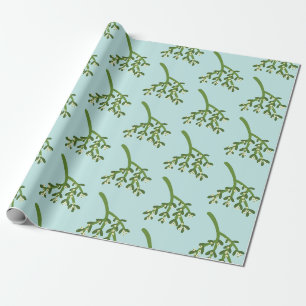 Papier Cadeau Noël au gui