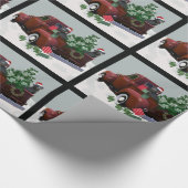 Papier Cadeau Noël au Labrador (Coin)