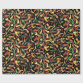 Papier Cadeau Noël au Nouveau-Mexique Odeurs Le Chili Enchiladas (Plat)