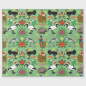 Papier Cadeau Noël australien (Plat)