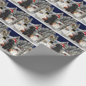 Papier Cadeau Noël aux canicules (Coin)