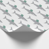 Papier Cadeau Noël aux requins (Coin)