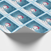 Papier Cadeau Noël Bedlington (Coin)