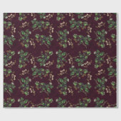 Papier Cadeau Noël Berry (Plat)