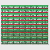 Papier Cadeau Noël Biden Harris (Plat)