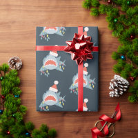 Noël bleu du requin Noël