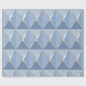 Papier cadeau Noël Bleu Joyoux Noel (Plat)