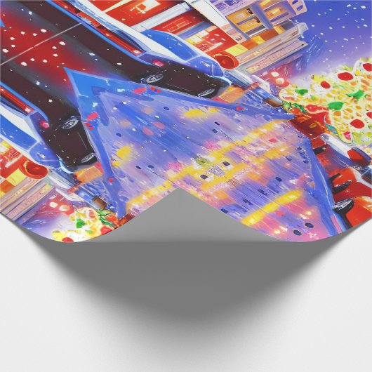 Papier Cadeau Noël Bliss (Coin)