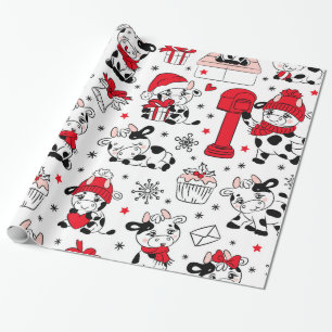 Papier Cadeau Noël Bonne année