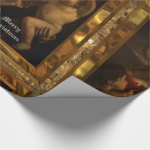 Papier Cadeau Noël brillant de Jésus de bébé doux (30 pieds) (Coin)