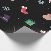 Papier Cadeau noël buona befana (Coin)