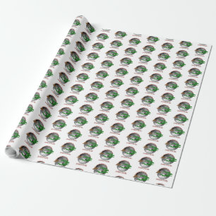 Papier Cadeau Noël cajun