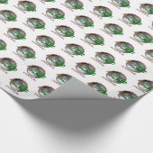 Papier Cadeau Noël cajun (Coin)