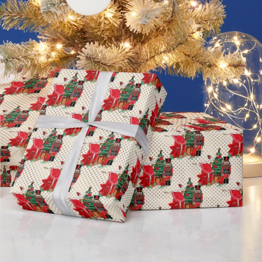 Papier Cadeau Noël Casse-Noisette (Vacances)