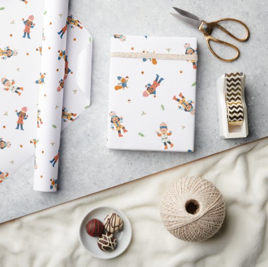 Papier Cadeau Noël Casse-Noisette (Artisanat)