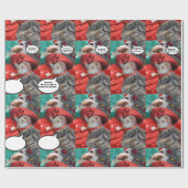 PAPIER CADEAU NOËL CÉLÉBRATIONS DE LA PRINCESSE TATUS CAT (Plat)