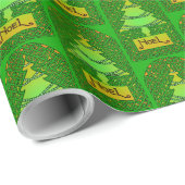 Papier Cadeau Noël celtique (Coin rond)