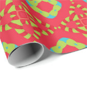 Papier Cadeau Noël Charme Motif 01 - (Coin rond)