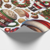 Papier Cadeau Noël Classique (Coin)