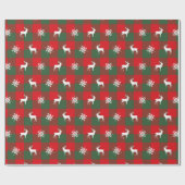 Papier Cadeau Noël classique (Plat)