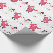 Papier Cadeau Noël classique de Jivers de rock (Coin)