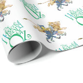 Papier Cadeau Noël Classique du Magicien d'Oz (Coin rond)