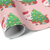 Papier Cadeau Noël concepteur (Coin rond)