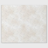 Papier Cadeau Noël Confetti Bleu (Plat)