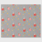 Papier Cadeau Noël cosy (Plat)