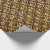 Papier Cadeau Noël d'anges de Jésus-Christ de Mary de mère (Coin)