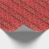 Papier Cadeau Noël dans Brookline Signe entrée (Coin)