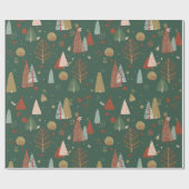 Papier Cadeau Noël de Boho (Plat)