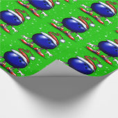 Papier Cadeau Noël de bowling (Coin)