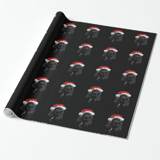 Papier Cadeau Noël de cocker