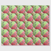 Papier Cadeau Noël de crosse (Plat)