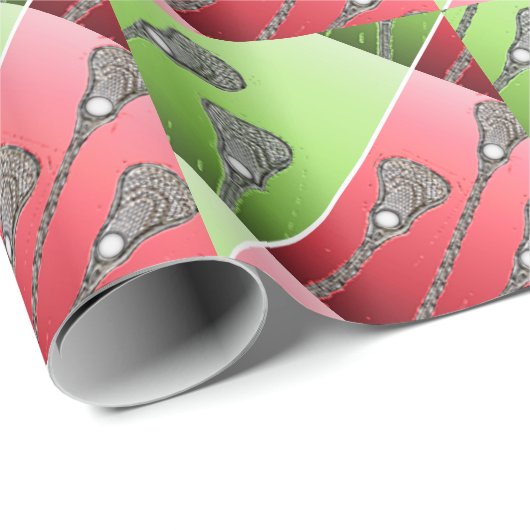 Papier Cadeau Noël de crosse (Coin rond)