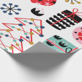 Papier Cadeau Noël de fête de vacances de motif (Coin)