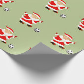 Papier Cadeau Noël de football (Coin)