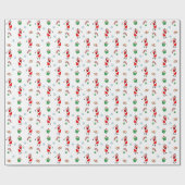 Papier Cadeau Noël de golf (Plat)