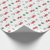 Papier Cadeau Noël de golf (Coin)