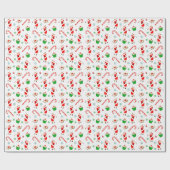 Papier Cadeau Noël de golf (Plat)
