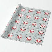 Papier Cadeau Noël de golf amusant (Déroulé)