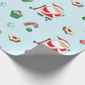 Papier Cadeau Noël de hockey (Coin)